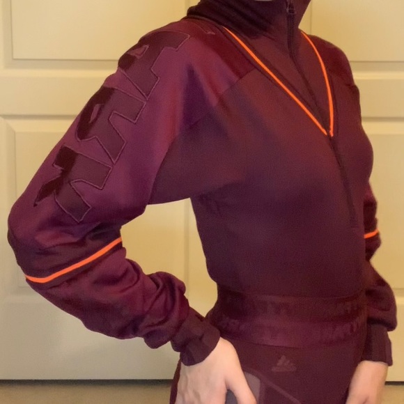 Ivy park maroon set- biker short/body suit - Picture 4 of 6